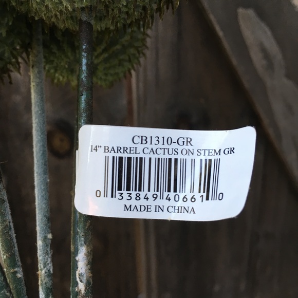 12 Cactus Bundles 14” Faux Barrel Cactus - Picture 6 of 8